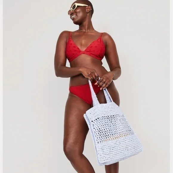 Old Navy Americana Star-Print Triangle Bikini Swim Top for Women New with tags - Picture 4 of 5